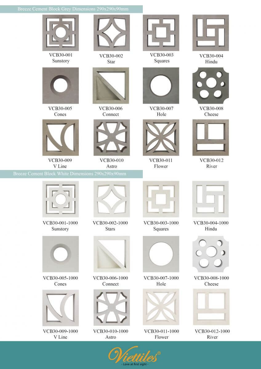 Standard Breeze Block Size